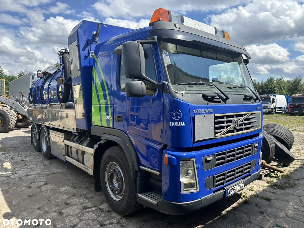 Volvo FM12 380 WUKO szambiarka + podajnik odsysacz do czyszczenia kanalizacji - 26