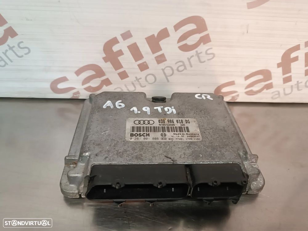 UNIDADE / CENTRALINA DO MOTOR AUDI A6 C5 1.9TDI 0281001808 038906018DG - 3