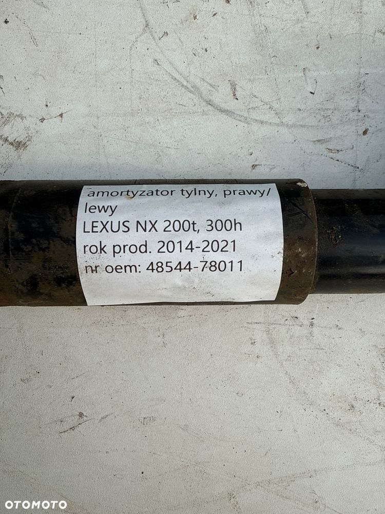 Amortyzator tył prawy lewy Lexus nx 200t 300h f-sport - 2