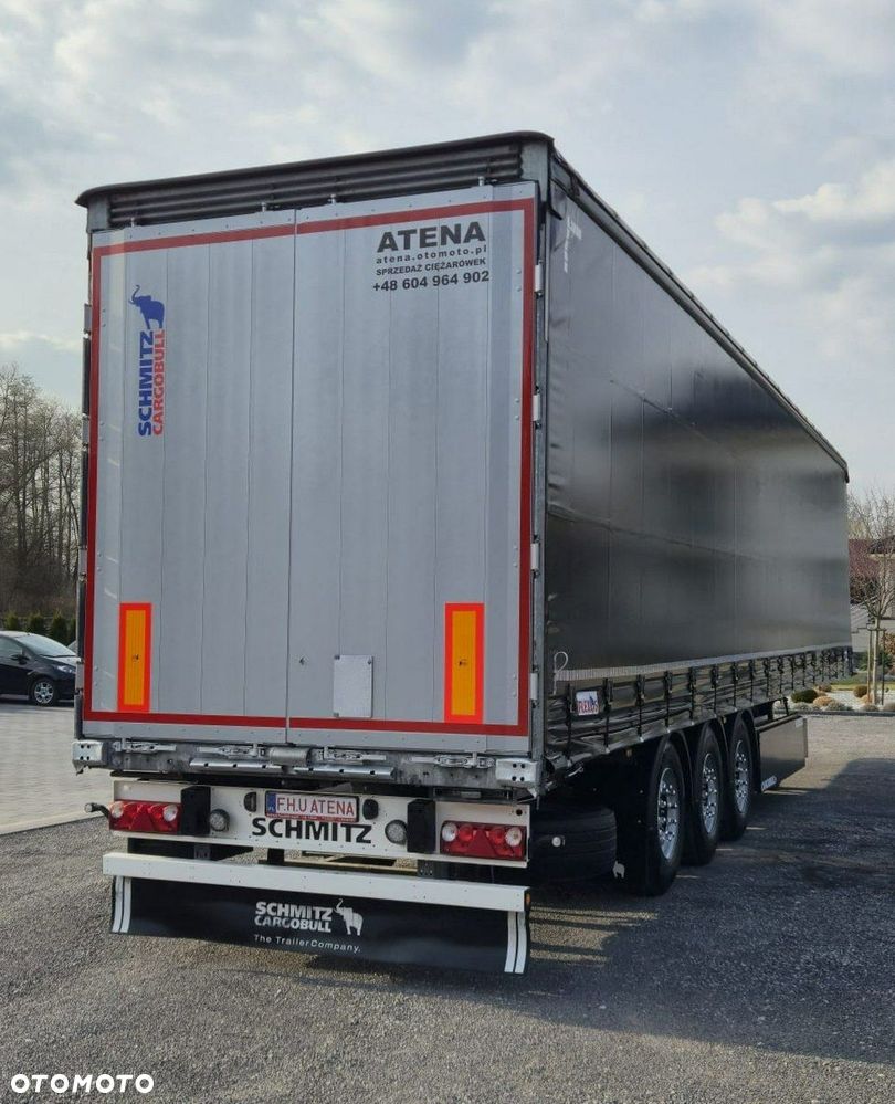 Schmitz Cargobull Firana Standard, Dach podnoszony, Oś podnoszona - 18