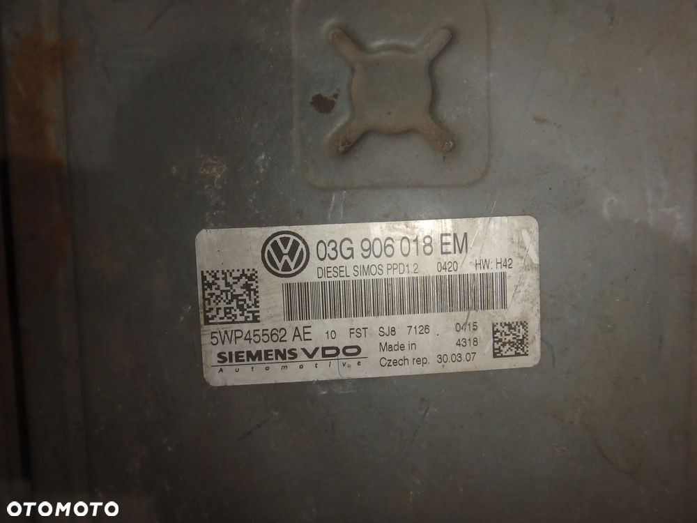 Komputer 03G906018EM VW Passat B6 2.0 TDI - 2