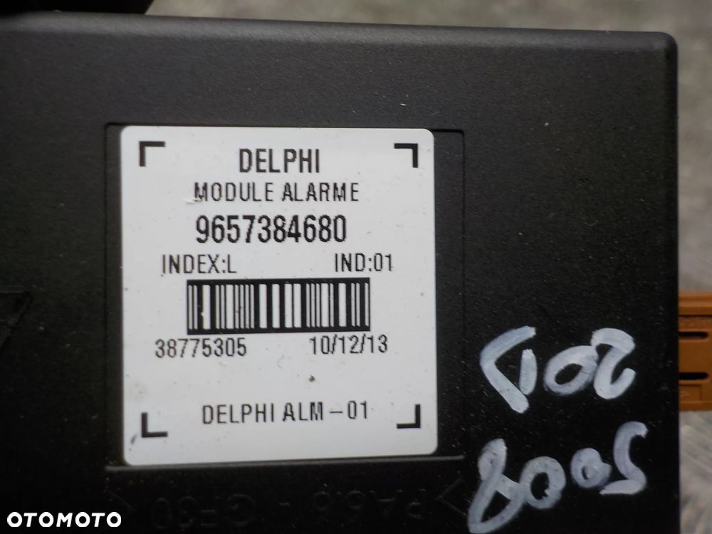 PEUGEOT 5008 I MODUŁ STEROWNIK ALARMU 9657384680 - 2