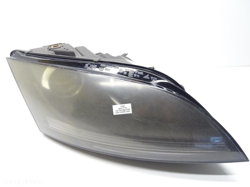 LAMPA REFLEKTOR PRAWA PRAWY PRZEDNIA XENON 8J0941004N AUDI TT 8J - 1