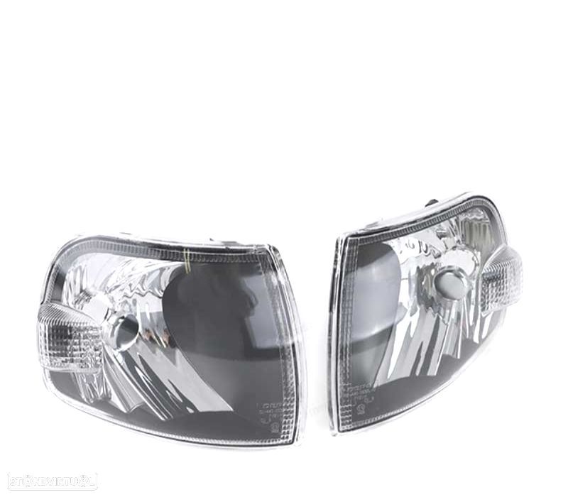 PISCAS FRONTAIS VOLKSWAGEN VW MULTIVAN 96-03 CRISTAL CLARO NEGRO - 2