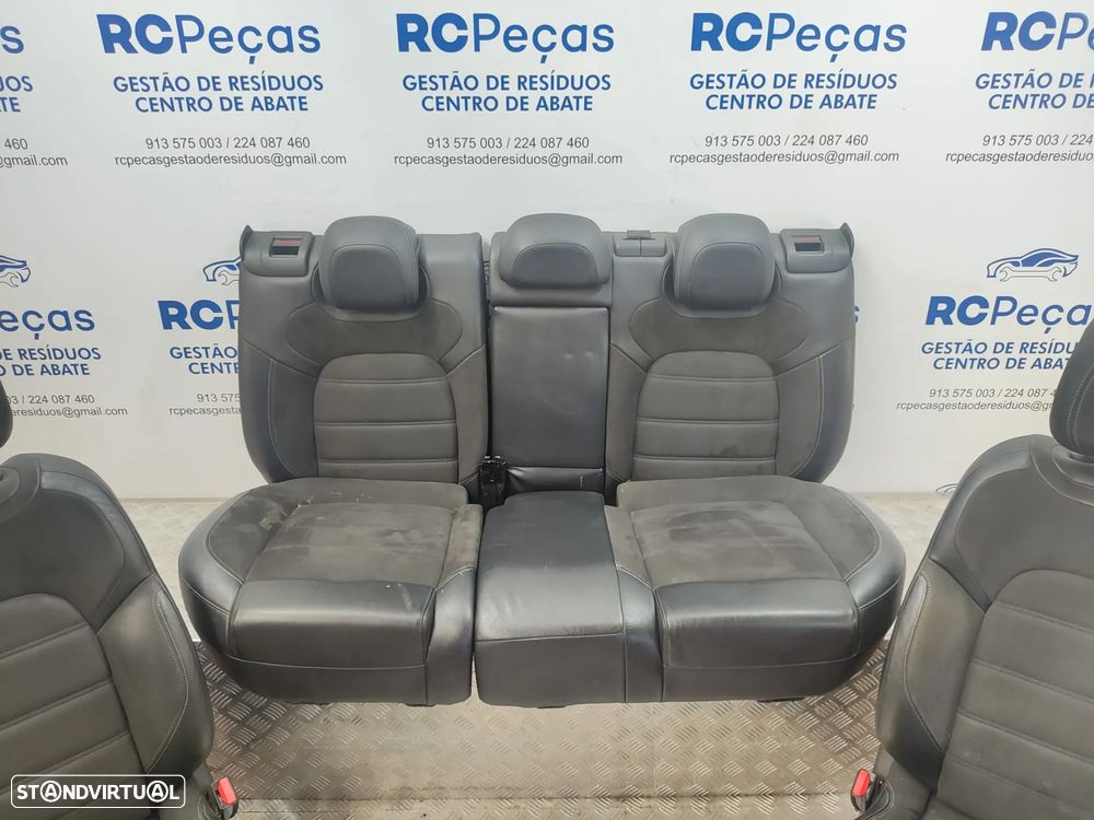 Conjunto Bancos Pele Alcantra Frente Frontais Tras Traseiros Originais Citroen DS DS5 Sport 2011 - 2018 - 6