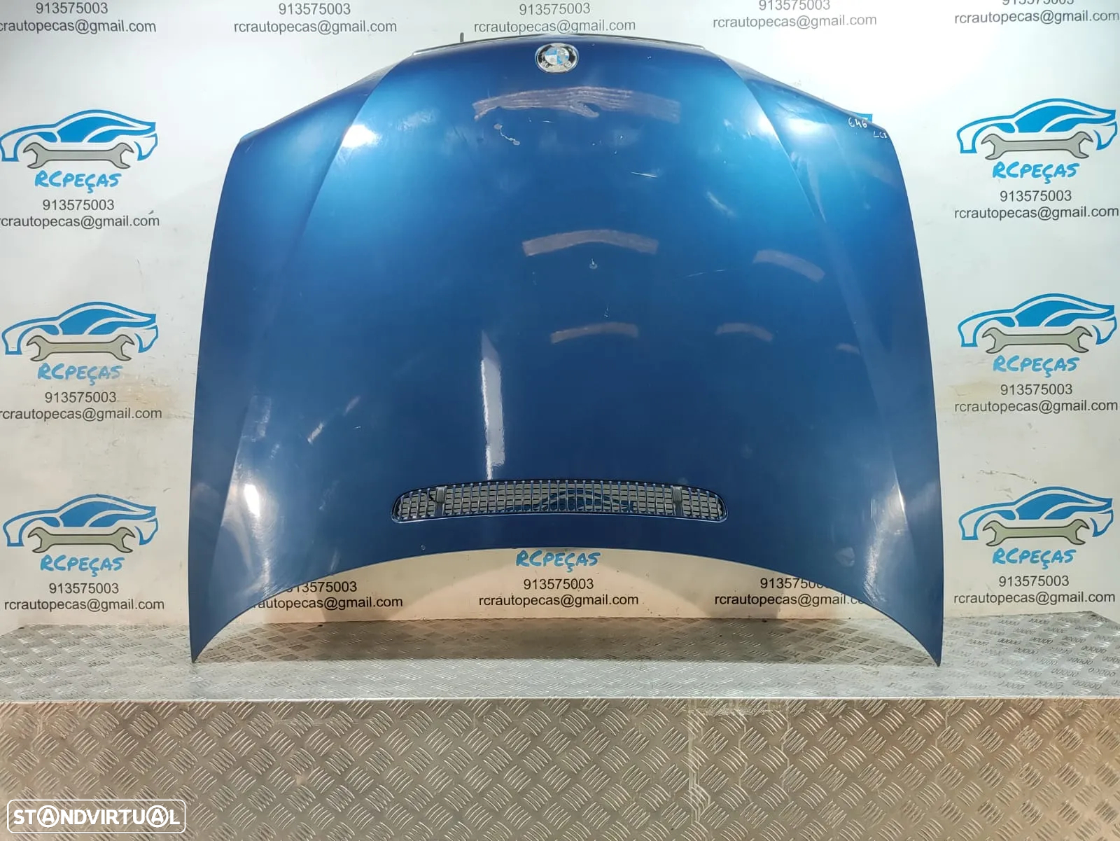 Capot BMW Serie 3 E46 LCI Sedan Carro 2001 a 2005 - 5