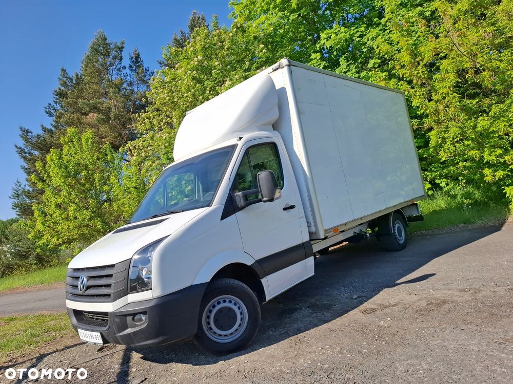 Volkswagen CRAFTER* KONTENER* WINDA 750 kg* UDT * KLIMATYZACJA * F-Vat 23% - 5