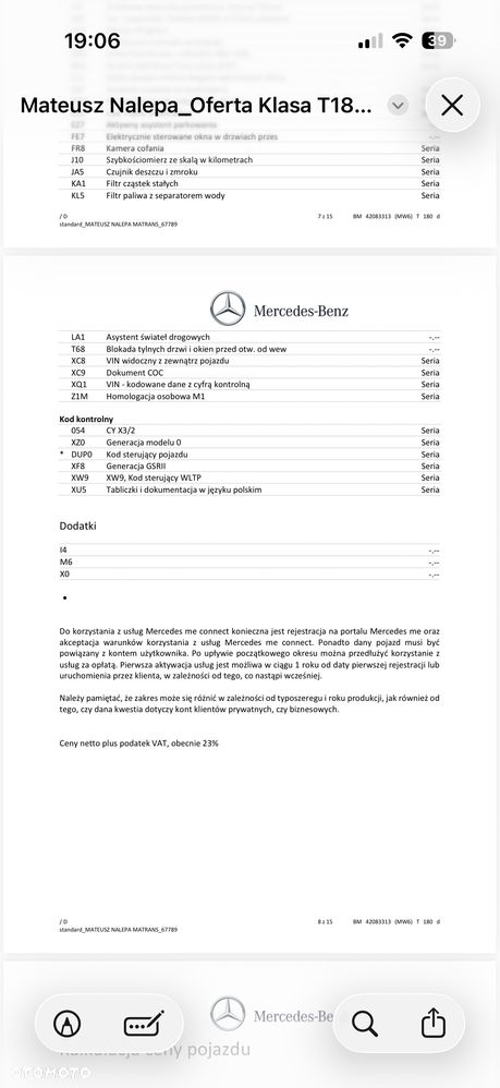Mercedes-Benz Klasa T 180 d Progressive - 25