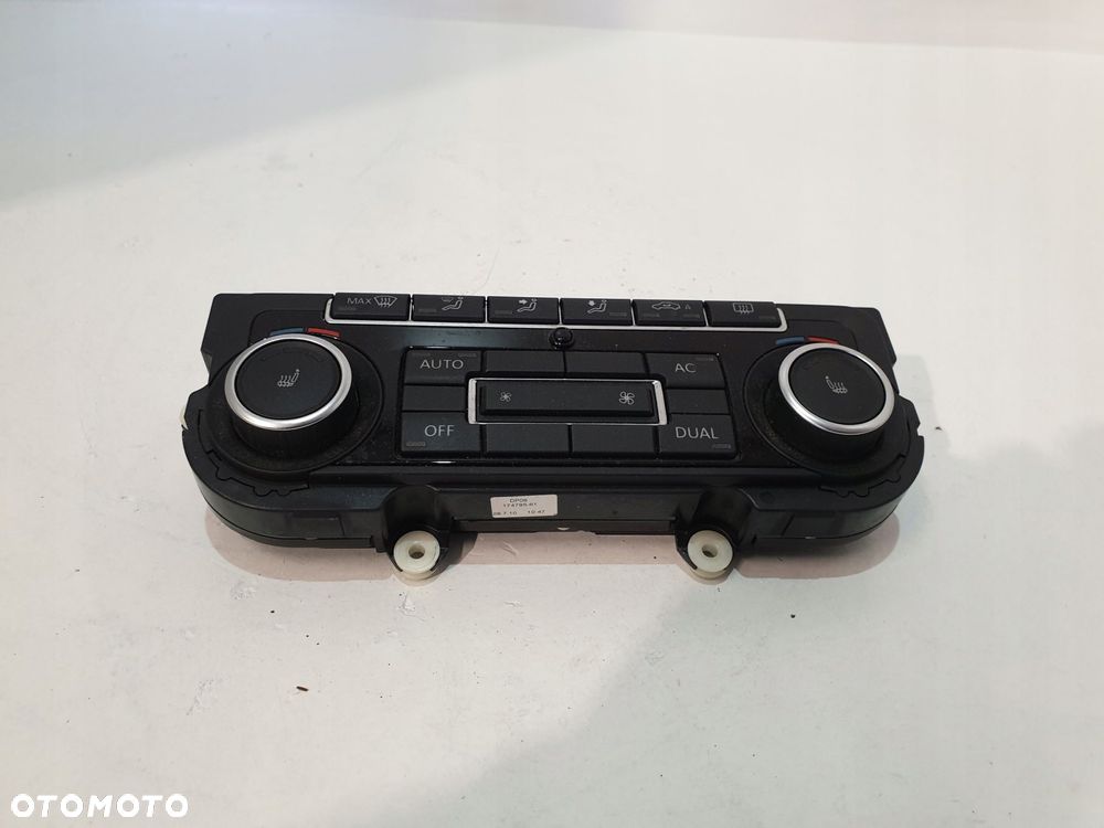 panel klimatyzacji nawiewu 5k0907044dg vw passat b7 2.0tdi 11r - 2