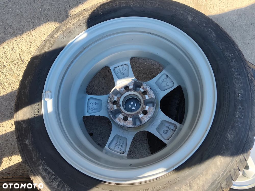 5x100 Felgi Aluminiowe Alufelgi Oryginalne 14 Koła Letnie Lato SKODA FABIA PRAKTIK ROOMSTER RAPID SEAT IBIZA CORDOBA TOLEDO IV 4 VW FOX POLO Legnica ALU-RAD 185/60 8mm - 12