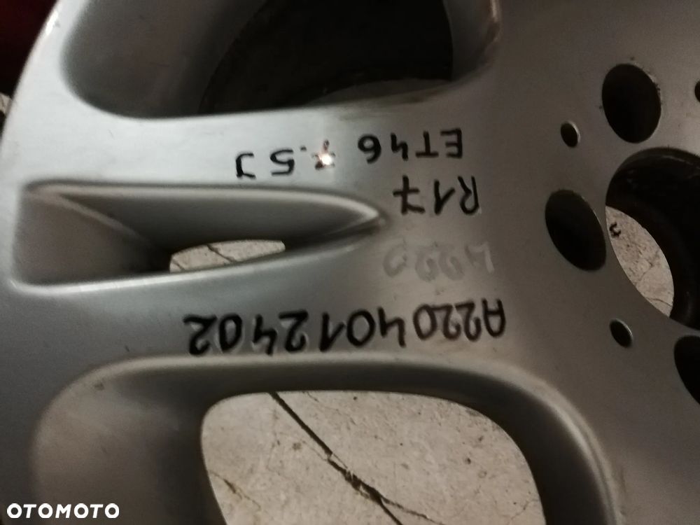 MERCEDES S W220 220 Felga 5X112 R17 ET46 7,5J 2204012402 - 3
