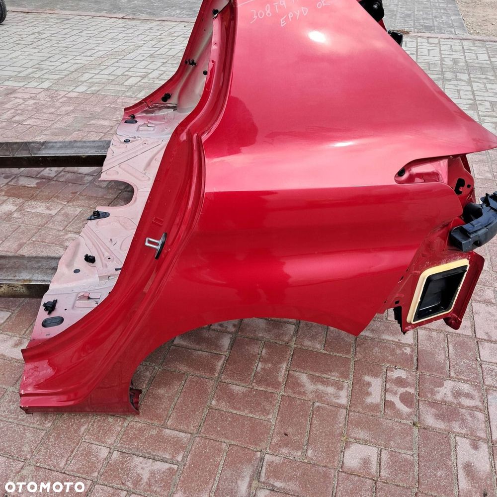 peugeot 308 ii t9 hb hatchback lewa ćwiartka tylna - 3