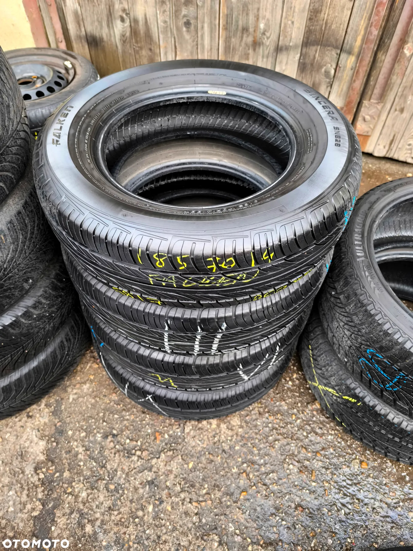 185/70R14 88T Opony Letnie Lato FALKEN SINCERA SN828 6mm Legnica ALU-RAD 185/70 - 7