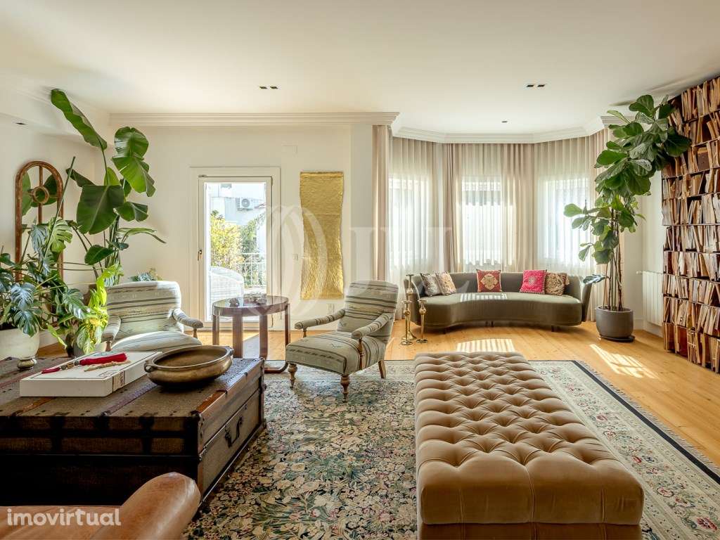 Moradia T5 com jardim e vista rio, na Lapa, em Lisboa - Grande imagem: 5/60