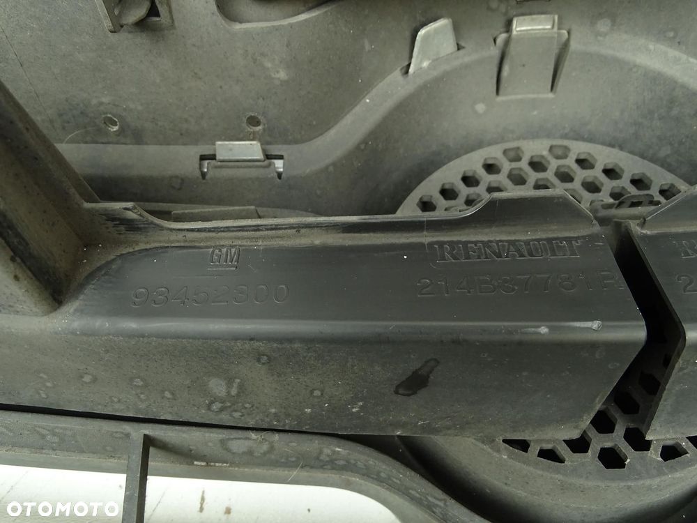 ATRAPA GRILL ZDERZAKA PRZÓD PRZEDNIEGO 93452300 OPEL VIVARO B TRAFIC III - 9