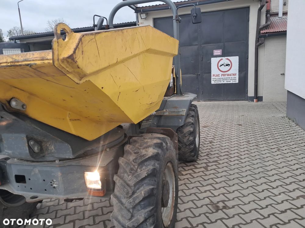 Wacker Neuson DW 50 WOZIDŁO OBROTOWE hydrostat automat ład. 5 t ton obrót + kiper ROK 2016 silnik DEUTZ mocne 74KM TURBO oświetlenie drogowe lusterka jazda szybka/wolna Terex ta6s ausa d600 apg Thwaites 6  Mecalac Jcb kierunkowskazy WYWROTKA DUMPER 4x4 budowlane sprawne - 20