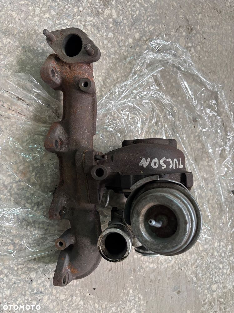 turbosprężarka z kolektorem wydechowym do samochodu Hyundai Tucson - 5