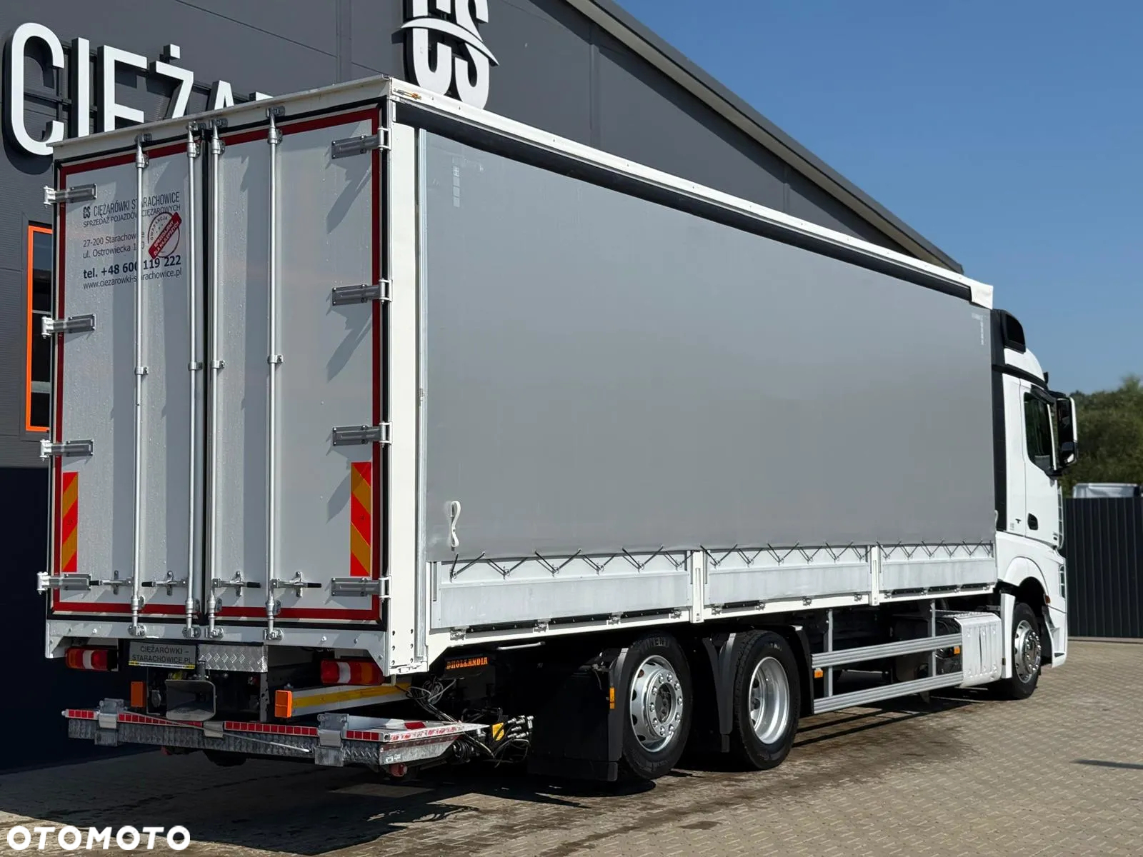 Mercedes-Benz Actros 2542 / E6 / burto-firanka 8,5 m + winda / 21Epal / z Niemiec / sypialka plandeka firana skrzynia - 5