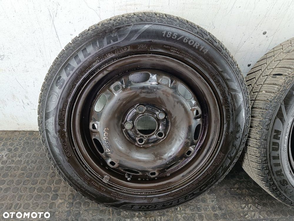 FELGI STALOWE PARA 14 Z OPONAMI SKODA FABIA II 6JX14H2ET43 21 185/60R14 82H - 7