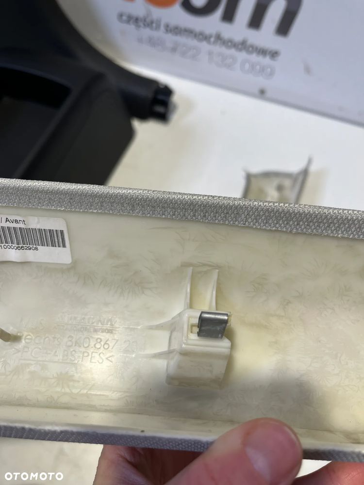 PLASTIKI WNETRZE AUDI A4 B8 TUNEL ŚRODKOWY - 8