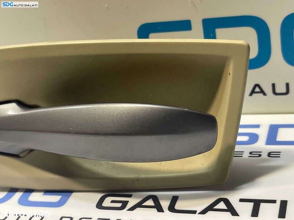 Clapeta Maner Deschidere Actionare Usa Portiera Stanga Fata Sofer BMW Seria 5 E60 E61 2003 - 2010 Cod 7034288 7076256 [1735] - 2