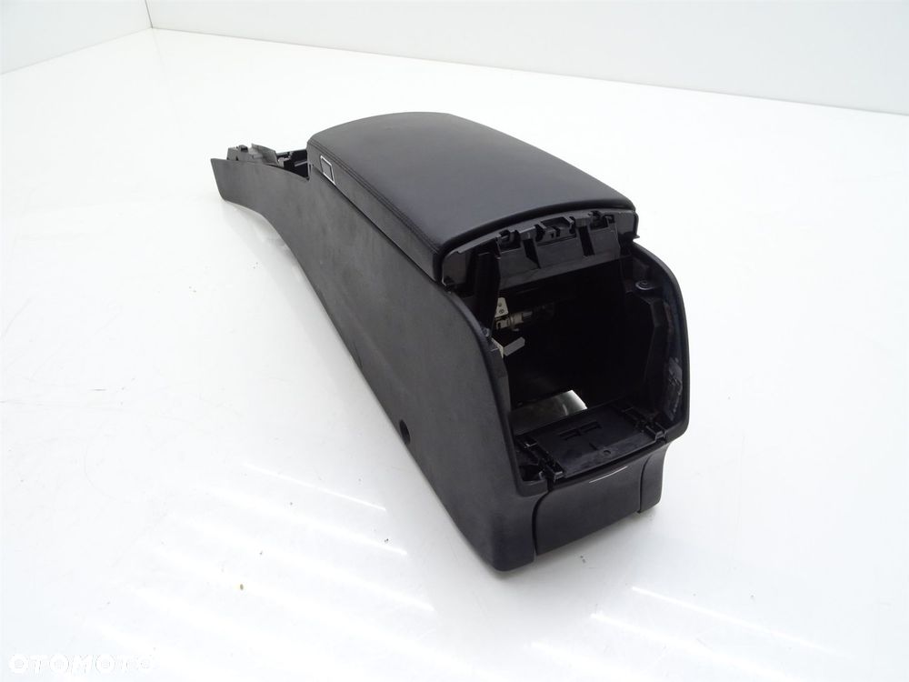 Tunel środkowy podłokietnik skóra czarna a2216860082 mercedes w221 lift - 6