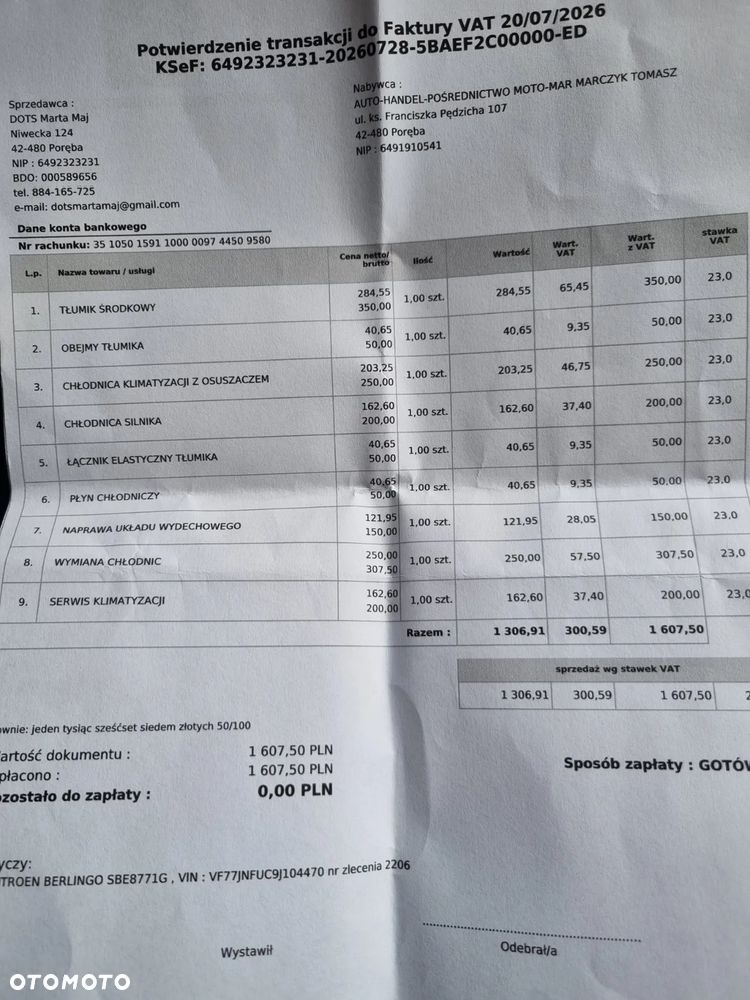 Citroën Berlingo 1.6i Prestige - 9