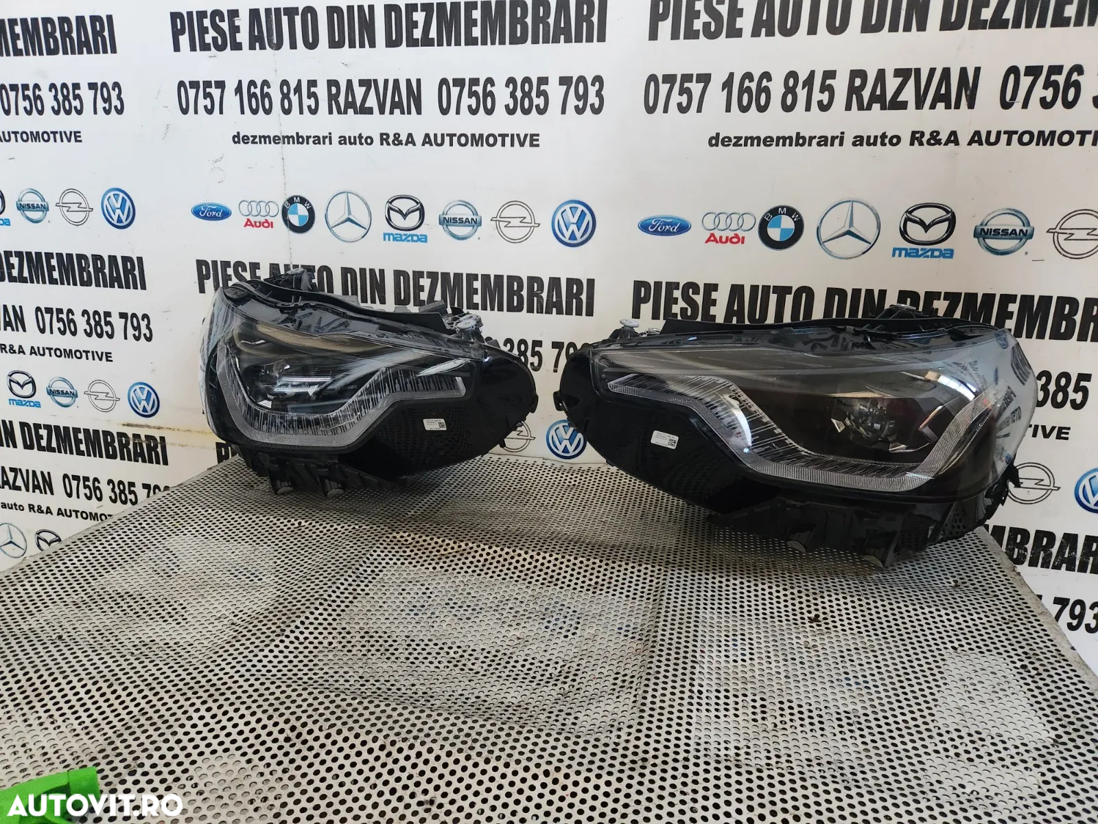 Faruri Far Stanga Dreapta Full LED Bmw G42 G87 Complete Volan Stanga Model SHADOW Impecabile Cod - 3
