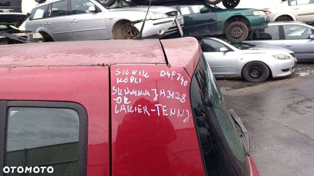 32877 renault modus 1.2 na części skrzynia jh3 128 kod lakieru TEENJ - 7