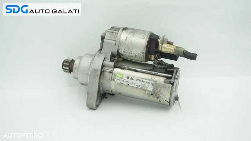 Electromotor cu 10 Dinti Seat Cordoba 1.6 BTS 2002 - 2009 Cod 02M911023M D6GS14 [B3621] - 1