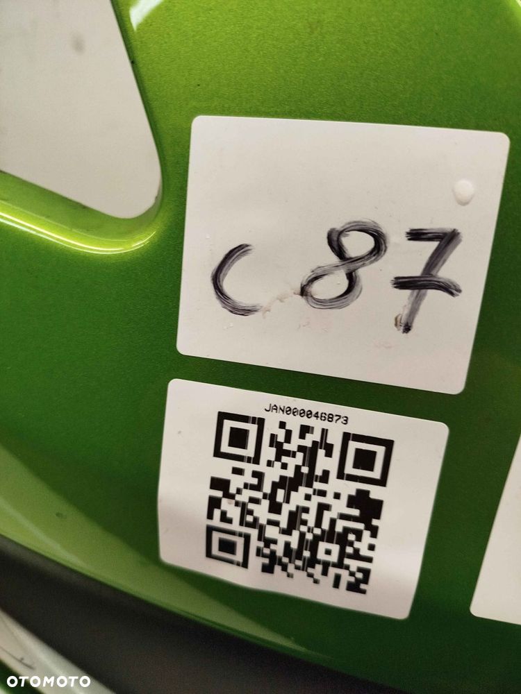 ^ ZDERZAK PRZÓD PRZEDNI OPEL CORSA D LIFT FL Z30P ZIELONY HALOGENY - 4