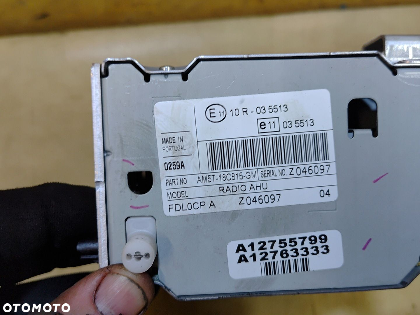 FIESTA MK7 RADIO AM5T18C815GM - 5