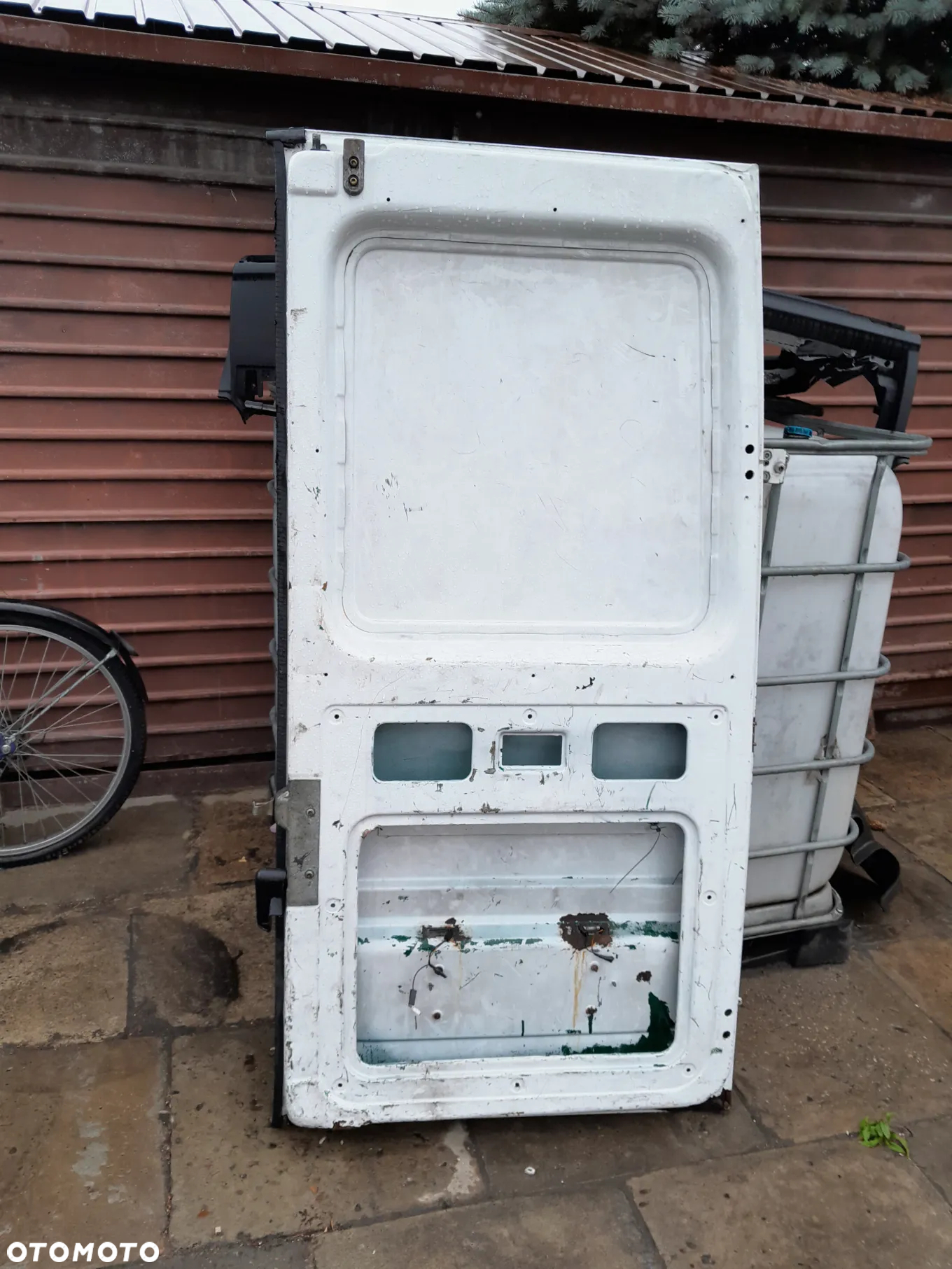mercedes sprinter 02r 901 drzwi tyl tylne tylnie lewe skrzydlo zamek klamka - 3