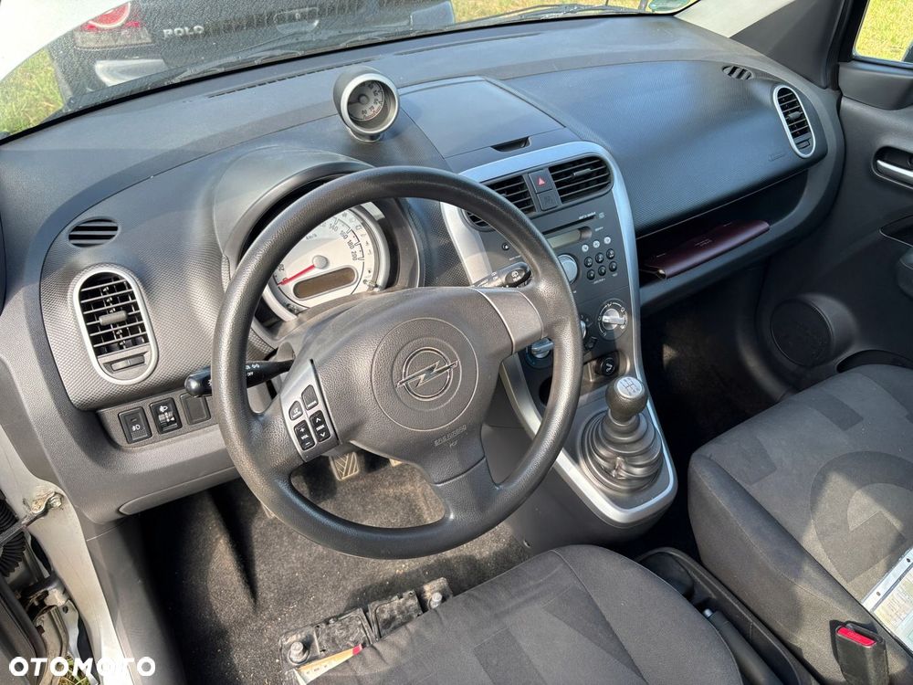OPEL AGILA B II DESKA KONSOLA KOKPIT AIRBAG PODUSZKI SENSOR PASY ORYGINAŁ - 1