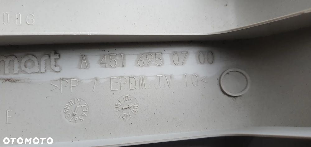 Listwa osłona podsufitki Smart Fortwo II A4516950700 - 6