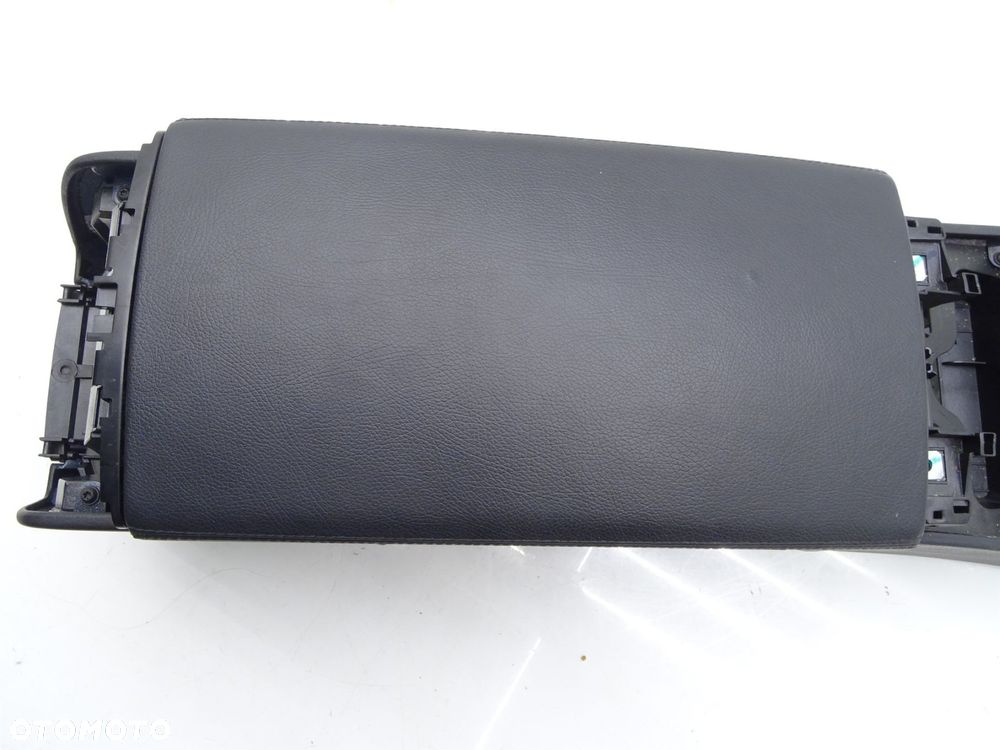 Tunel środkowy podłokietnik skóra czarna a2216860082 mercedes w221 lift - 9