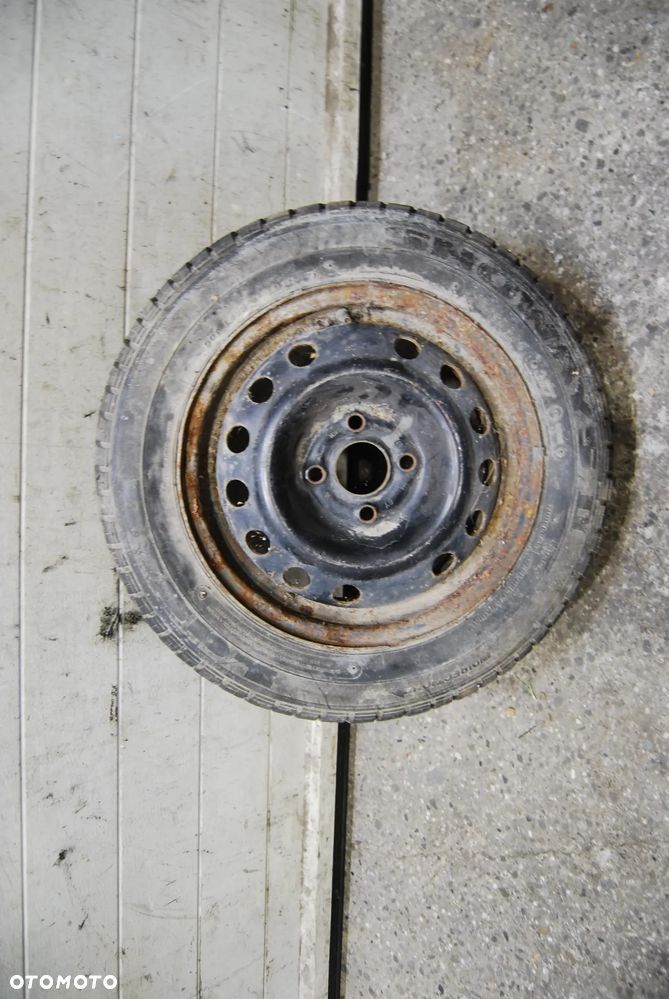 KOŁO FELGA ZAPASOWA + WKŁAD LEWAREK 4X100 175/65R14 5,5J ET49 VW PASSAT B4 GOLF - 3