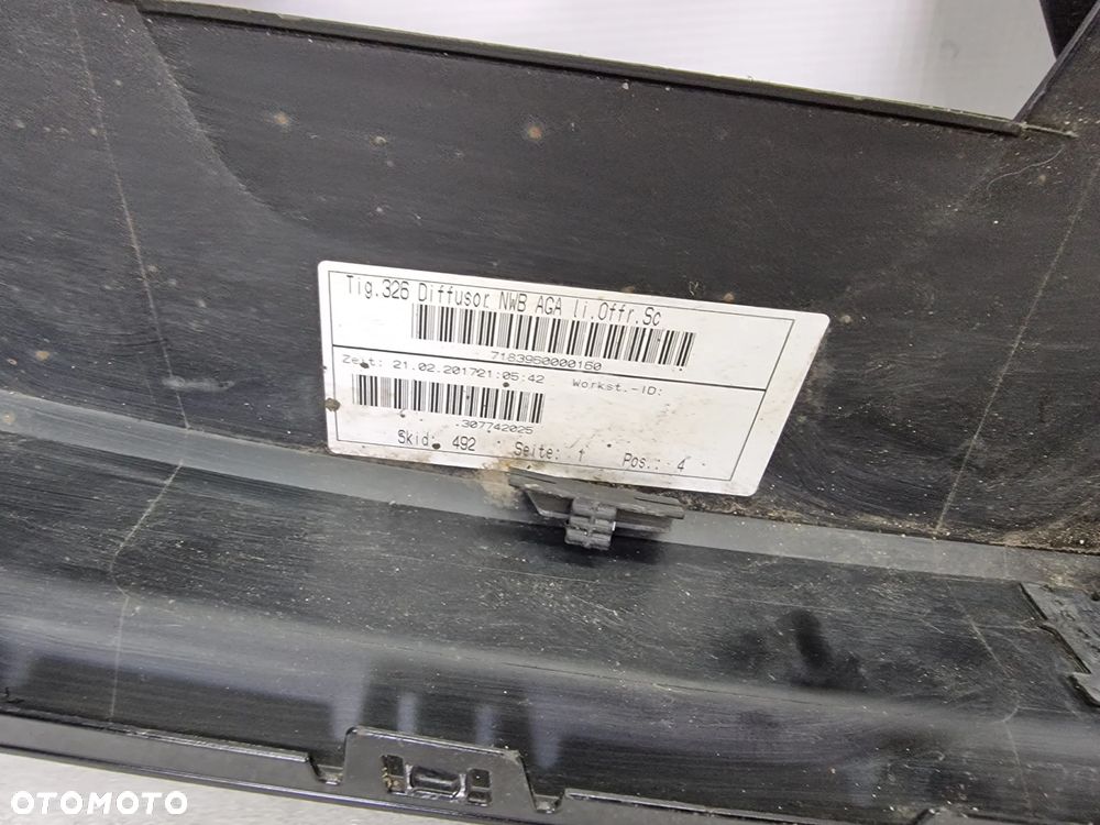 VW TIGUAN II 5NA R-LINE 15- DYFUZOR / SPOJLER ZDERZAKA TYLNEGO TYLNIEGO TYŁ , NR 5NA807568G , NR AUKCJI DT20 - 13