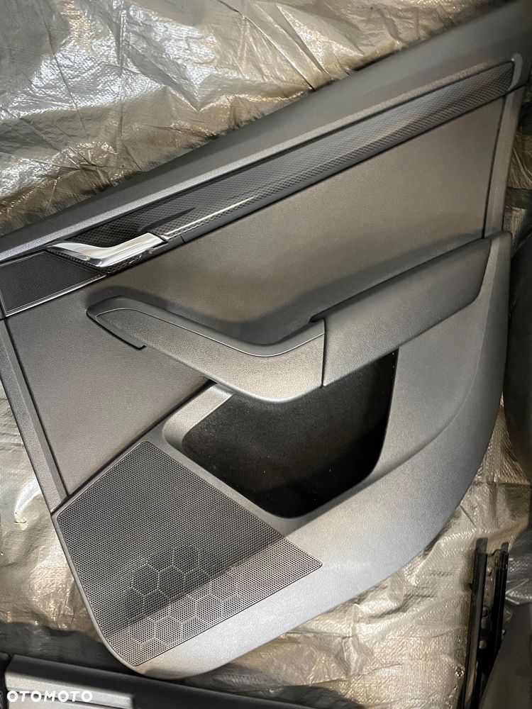 Skoda Octavia III VRS kierownica fotele boczki tunel lewarek kombi fotele kanapa wnętrze podłokietnik boczki KOMPLETNE  WNETRZE - 7