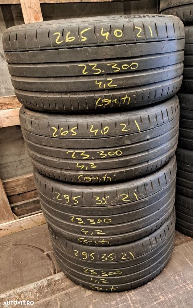 Set anvelope 295/35 R21 cu 265/40 R21 Continental dot 2023 - 8