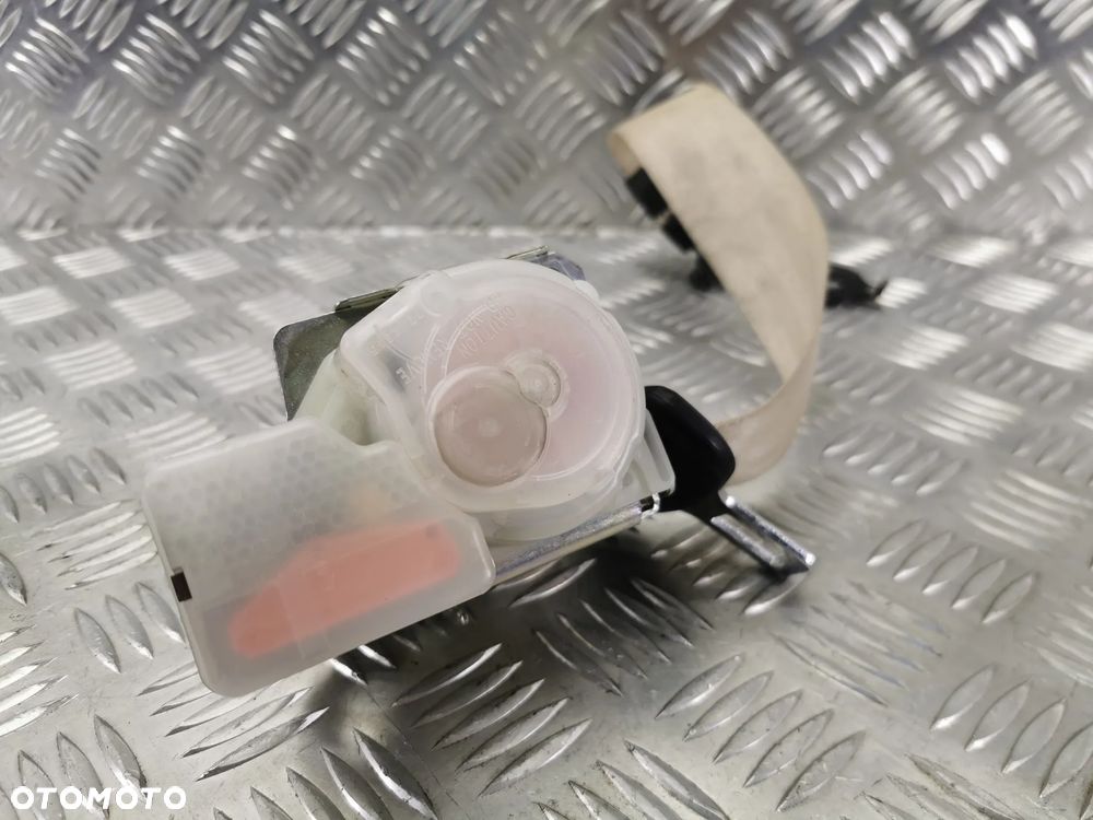 VW TOUAREG 7P 10-18R PAS BEZPIECZENSTWA SRODKOWY TYL BEZOWY JASNY 7P0857807 - 5