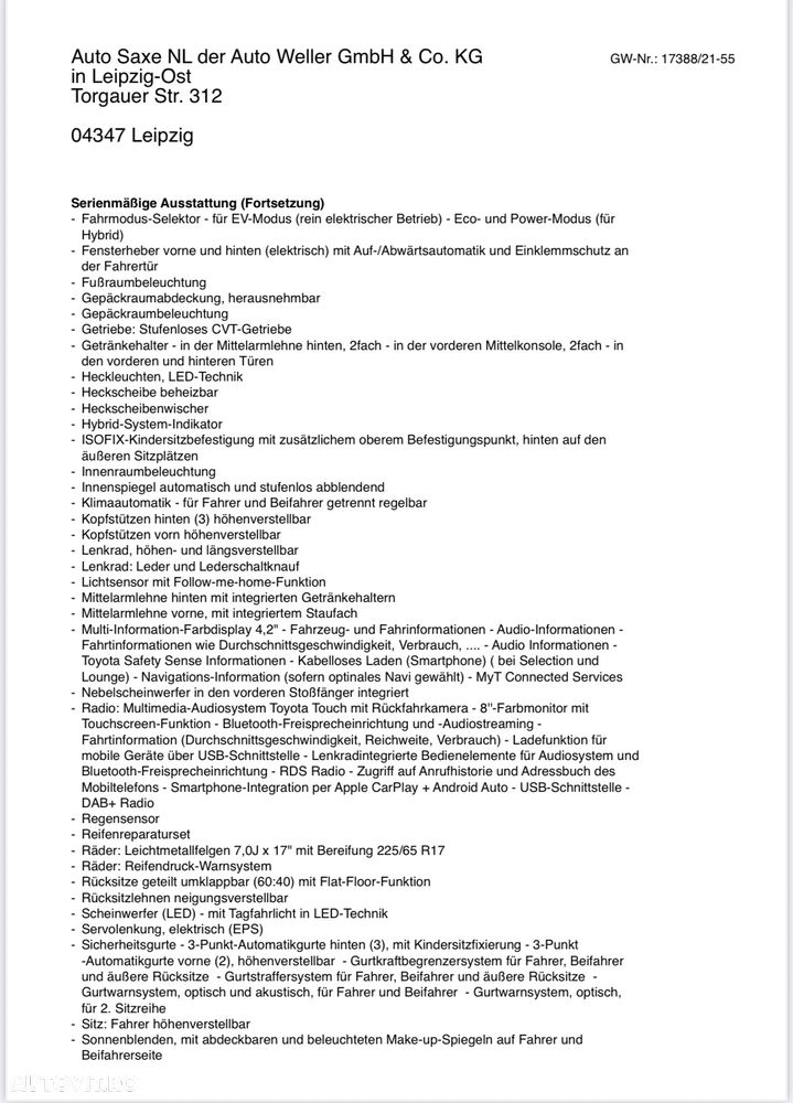 Toyota RAV4 2.5 4x4 Hybrid Comfort - 11