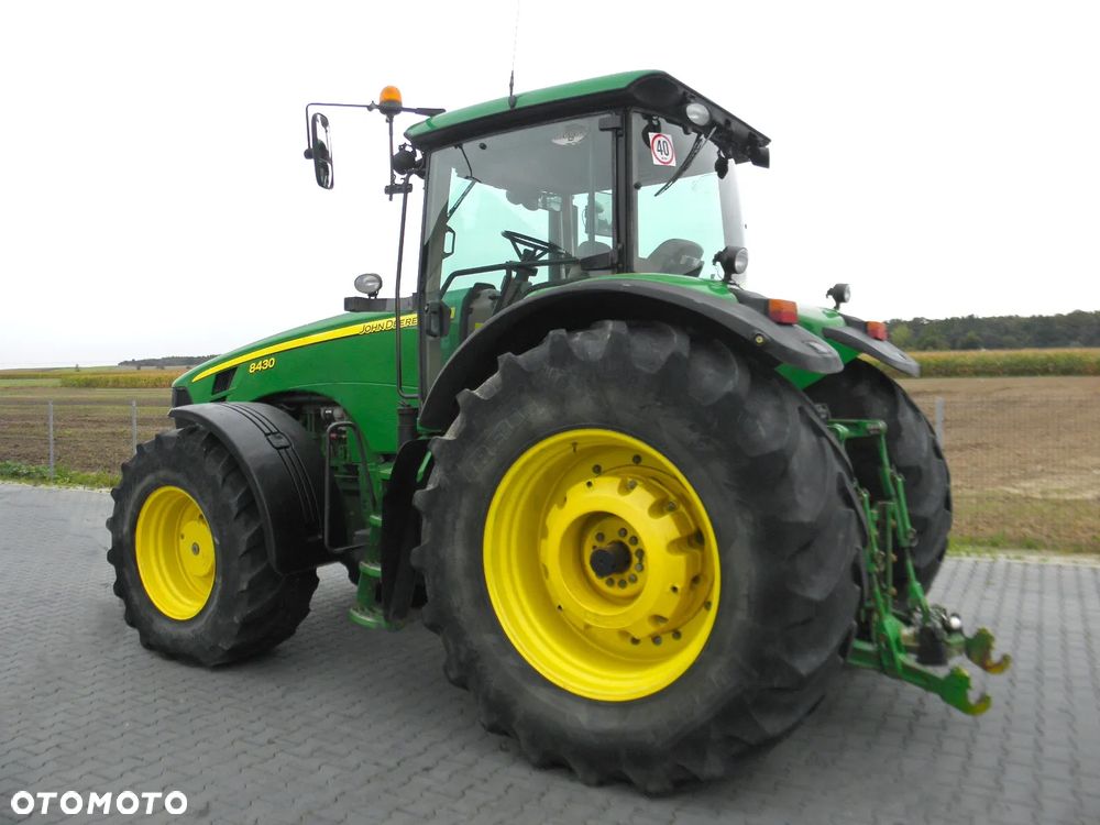 John Deere 8430 2008 Rok, Nie Malowany, Stan Bardzo Dobry - 10