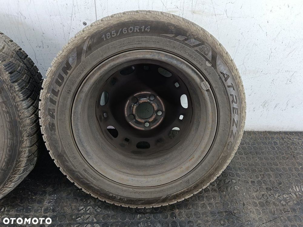 FELGI STALOWE PARA 14 Z OPONAMI SKODA FABIA II 6JX14H2ET43 21 185/60R14 82H - 14