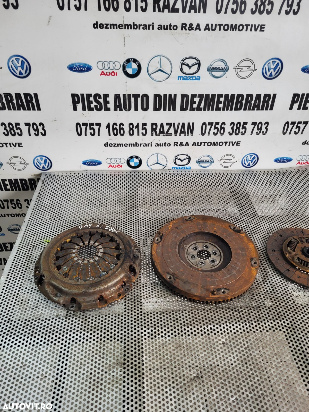 Kit Ambreiaj Volanta Masa Simpla Disc Placa Toyota Yaris 1.4 Diesel Euro 4 D-4D - 2