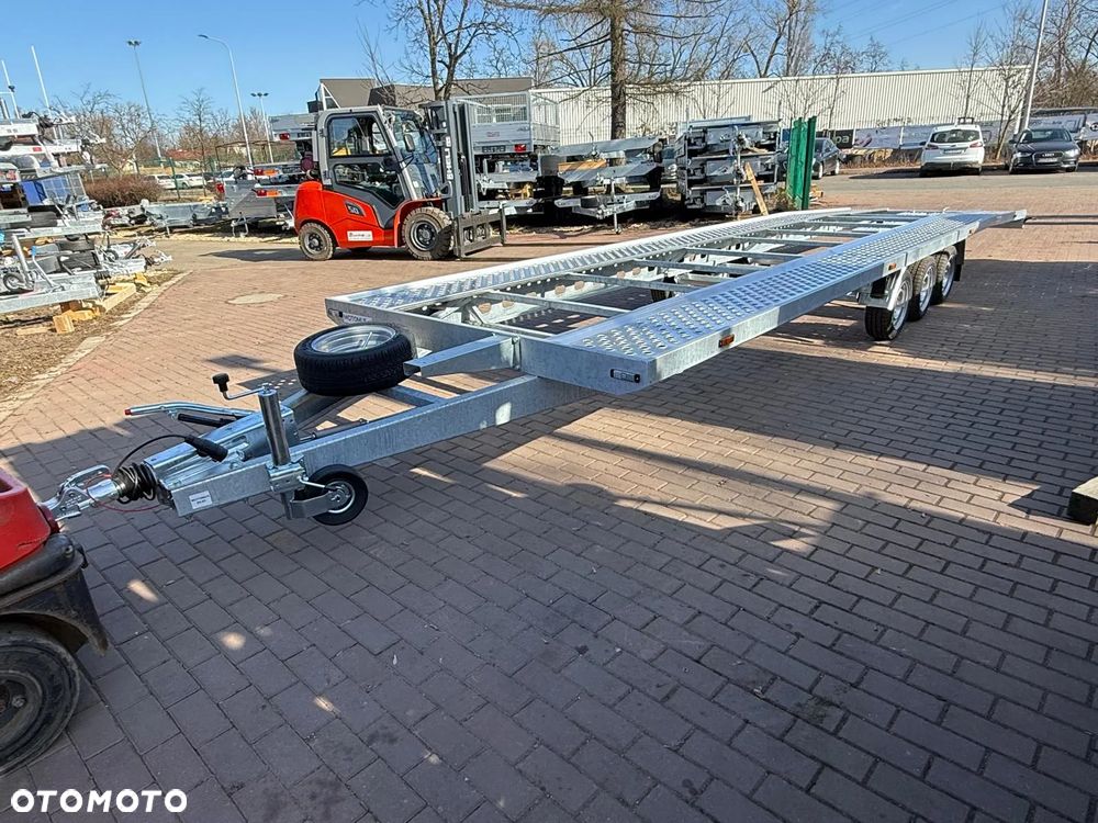 Gala BBG Laweta Gala raz łamana 8,5x2,05m 3 osie DMC 3500kg koła 195r13c super lekka 850 kg dostawa MOTOMUS - 13