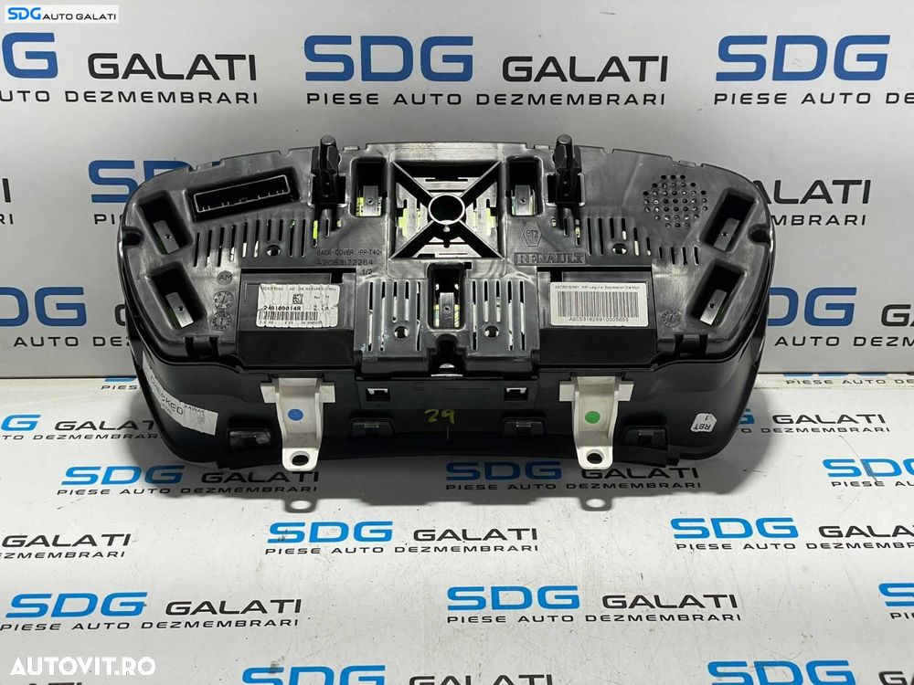 Ceas Ceasuri Cluster Instrumente Bord Renault Laguna 3 2.0 DCI 2007 - 2015 Cod 2481000114R A2C53182891 [L3149] - 2