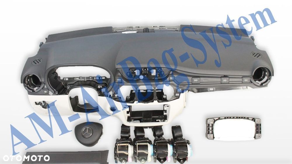 Mercedes B W246 Deska Poduszki Pasy Konsola AirBag Regeneracja Naprawa - 1