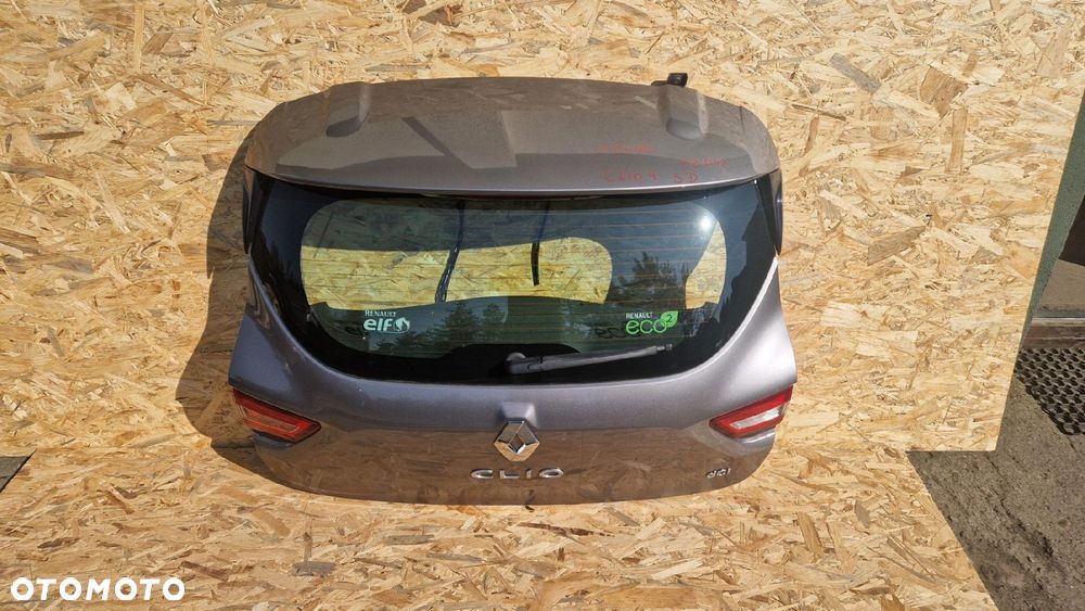 RENAULT CLIO 4 IV KLAPA TYŁ BAGAŻNIKA KOMPLETNA HB KOD LAK TEKNG - 1