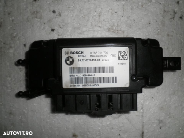 Modul / Calculator Airbag BMW Seria 1 2.0 d F20 2014 9296494